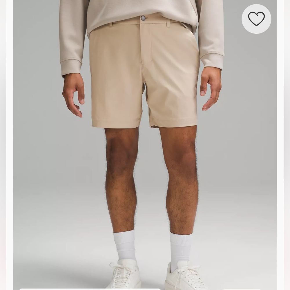 New Without Tags lululemon athletica Tan ABC Shorts